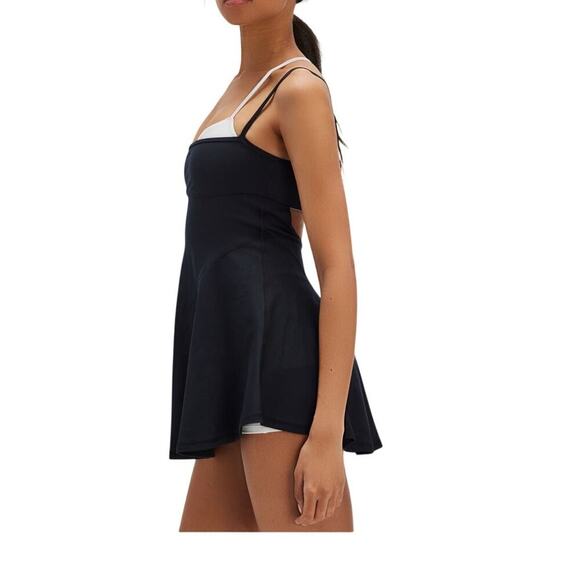 Free people baseline tennis pickleball dress black combo large - Picture 4 of 12
